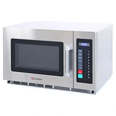 Microondas profesional de doble magnetrón de 34 litros y 1800 W