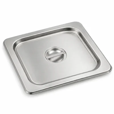 Tapa Gastronorm GN 1/6 de acero inoxidable con asa central