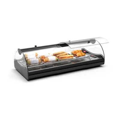 Vitrina caliente autoservicio calor seco 840x395x245 mm