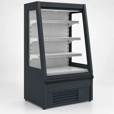 Vitrina semimural refrigerada abierta de 625 x 685 x 1500 mm